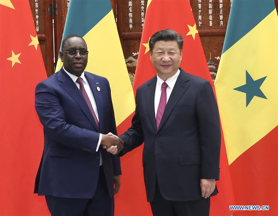 (G20 SUMMIT)CHINA-HANGZHOU-XI JINPING-SENEGALESE PRESIDENT-MEETING (CN)