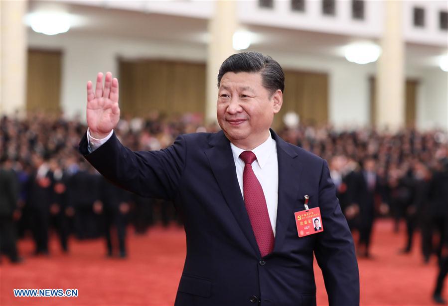 CHINA-BEIJING-XI JINPING-CPC CONGRESS-MEETING (CN)