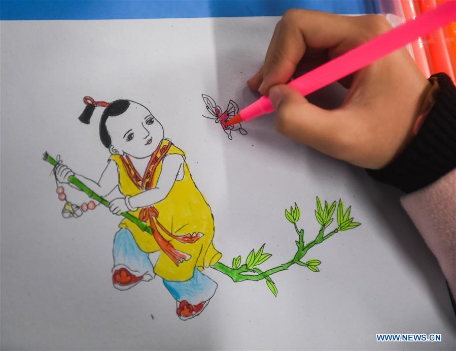 CHINA-ZHEJIANG-SCHOOL-NEW YEAR-GREETING (CN)