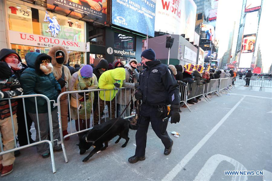 U.S.-NEW YORK-NEW YEAR CELERATION-SECURITY