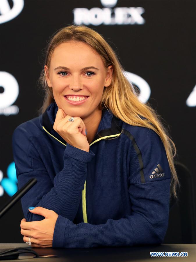 (SP)AUSTRALIA-MELBOURNE-TENNIS-AUSTRALIAN OPEN-CAROLINE WOZNIACKI