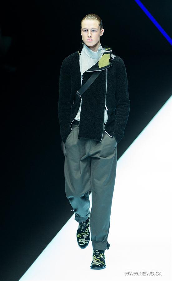 ITALY-MILAN-FASHION WEEK-EMPORIO ARMANI