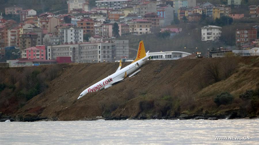 TURKEY-TRABZON-AIRPLANE-ACCIDENT