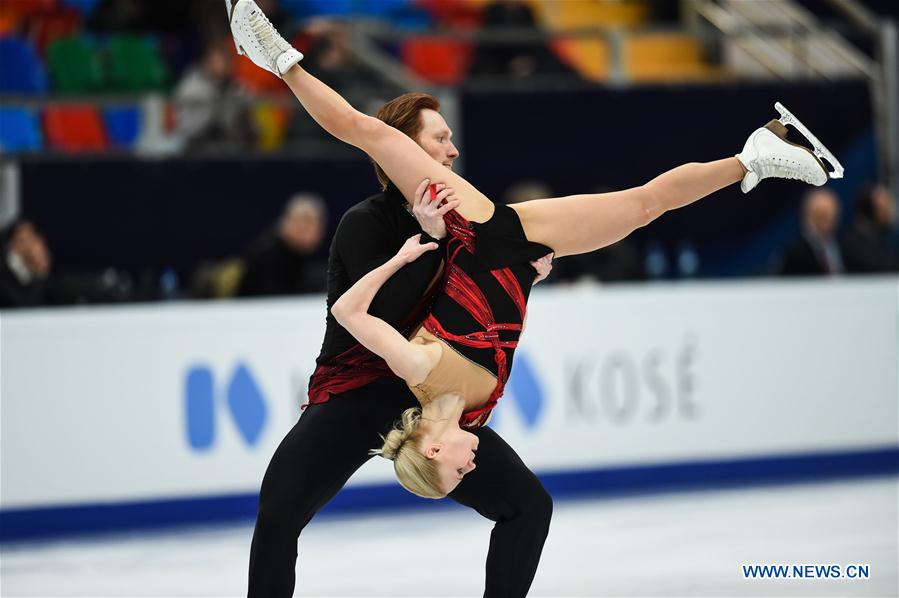 (SP)RUSSIA-MOSCOW-ISU EUROPEAN FIGURE SKATING CHAMPIONSHIP