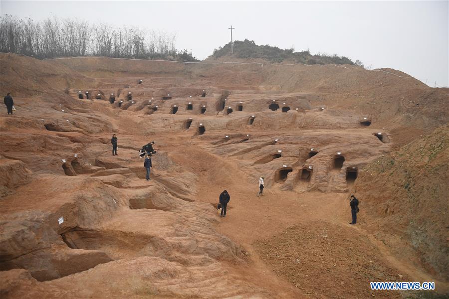 CHINA-CHENGDU-CLIFF TOMB CLUSTER(CN)