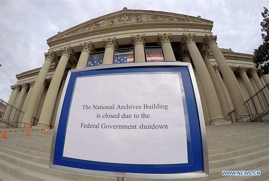 U.S.-WASHINGTON D.C.-GOVERNMENT-SHUTDOWN