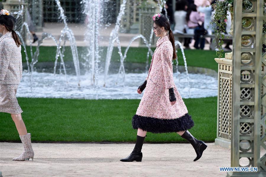 FRANCE-PARIS-FASHION WEEK-HAUTE COUTURE-CHANEL