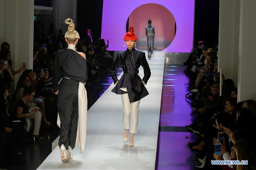 FRANCE-PARIS-FASHION WEEK-HAUTE COUTURE-JEAN PAUL GAULTIER