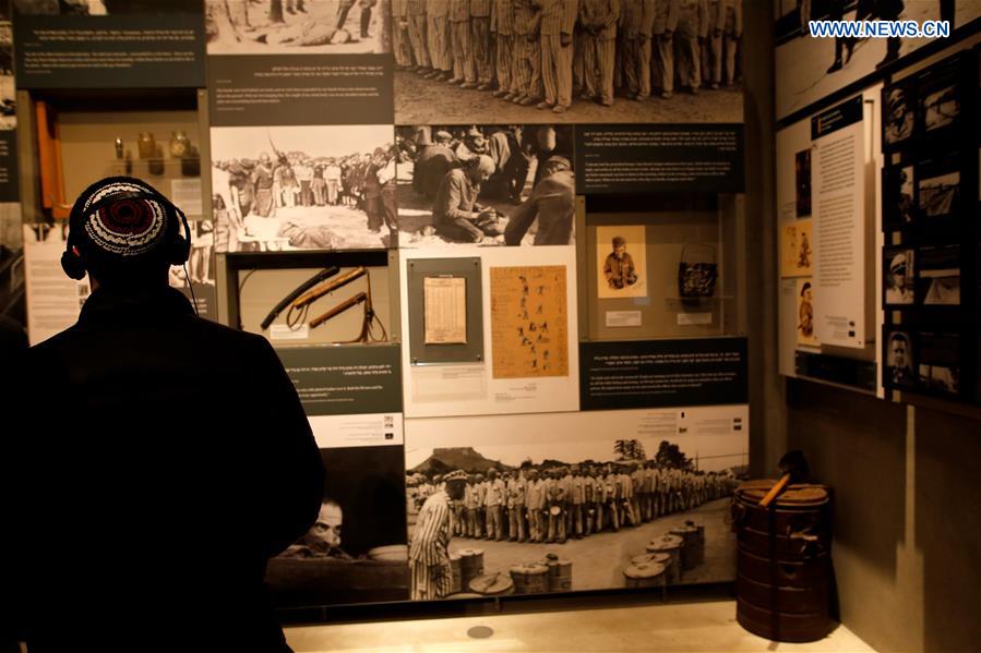 MIDEAST-JERUSALEM-YAD VASHEM-INTERNATIONAL HOLOCAUST REMEMBRANCE DAY