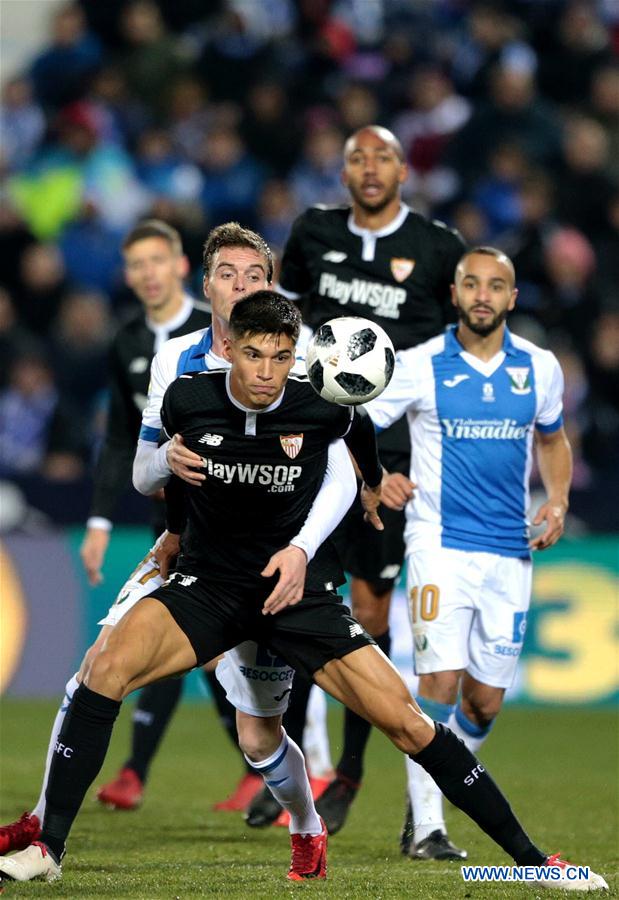 (SP)SPAIN-MADRID-SOCCER-SPANISH KING'S CUP-LEGANES VS SEVILLA