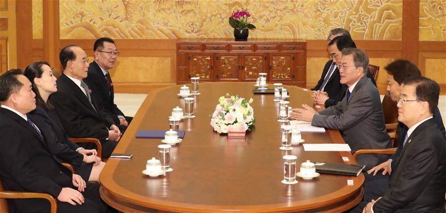 SOUTH KOREA-SEOUL-PRESIDENT-DPRK-DELEGATION-MEETING