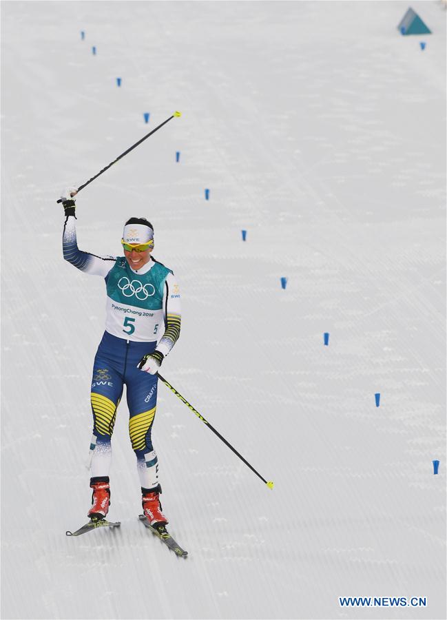 (SP)OLY-SOUTH KOREA-PYEONGCHANG-CROSS-COUNTRY SKIING-LADIES' 7.5KM+7.5KM SKIATHLON