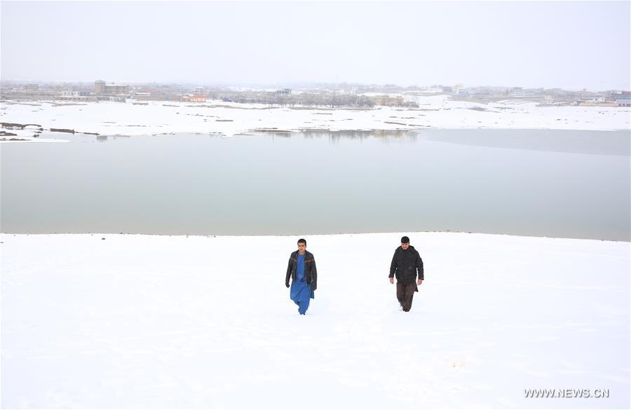 AFGHANISTAN-KABUL-SNOW