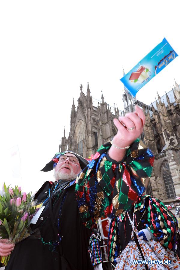 GERMANY-COLOGNE-ROSE MONDAY-CARNIVAL PARADE