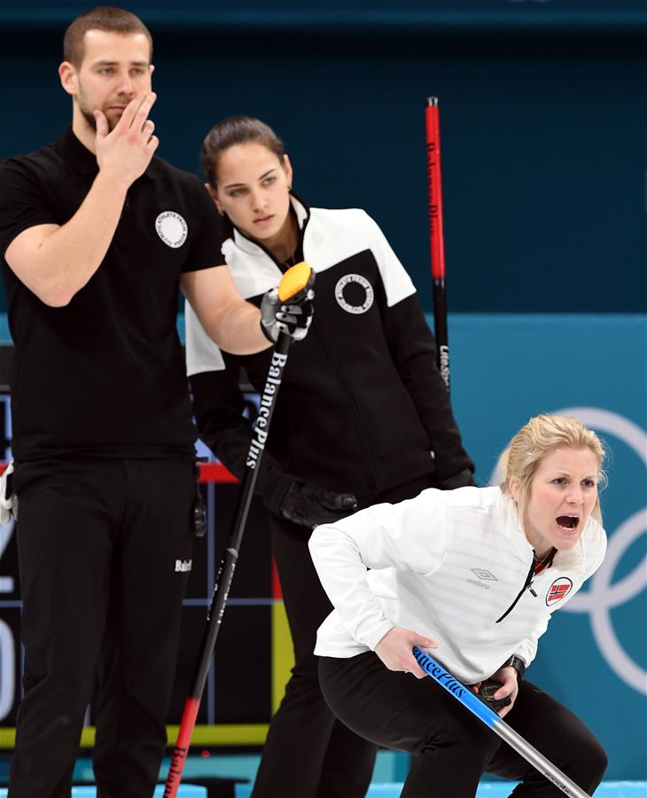 (SP)OLY-SOUTH KOREA-PYEONGCHANG-CURLING-MIXED DOUBLES-BRONZE MEDAL-OAR VS NOR