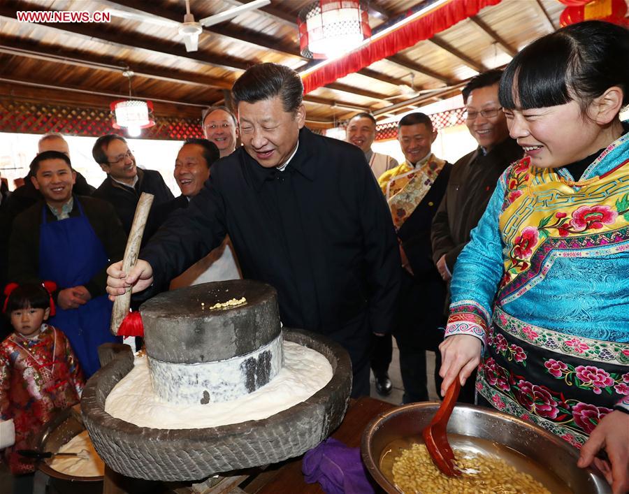 CHINA-SICHUAN-XI JINPING-INSPECTION (CN)