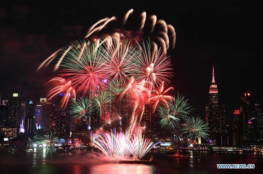 U.S.-NEW YORK-CHINESE LUNAR NEW YEAR-FIREWORKS