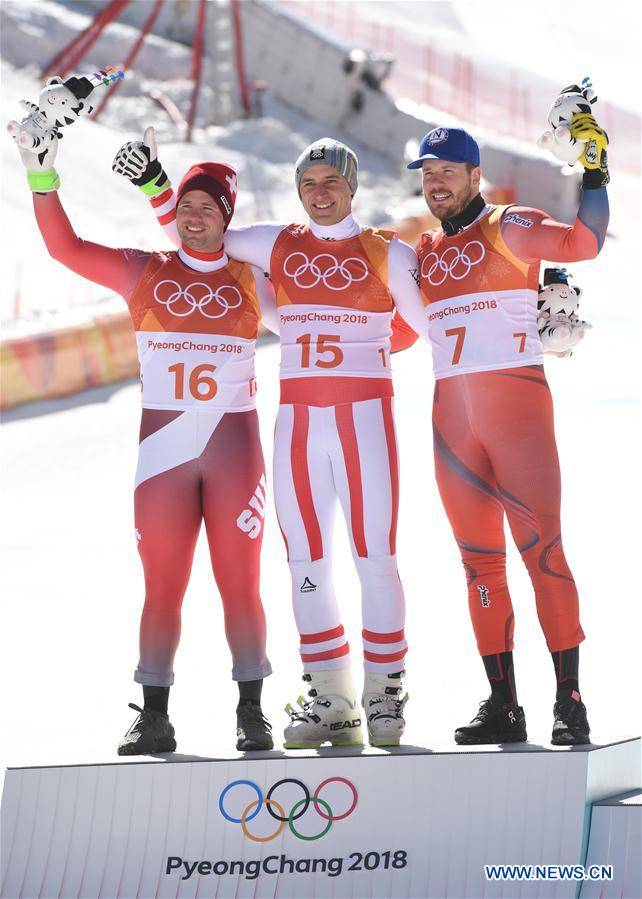 (SP)OLY-SOUTH KOREA-PYEONGCHANG-MEN'S SUPER-G