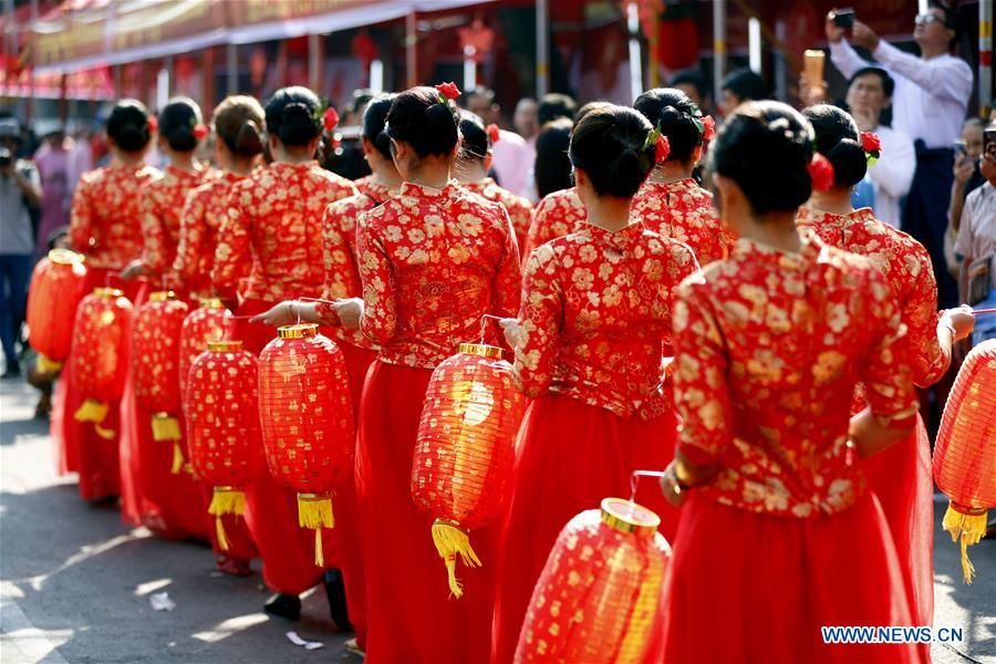 MYANMAR-YANGON-CHINESE LUNAR NEW YEAR-CELEBRATION