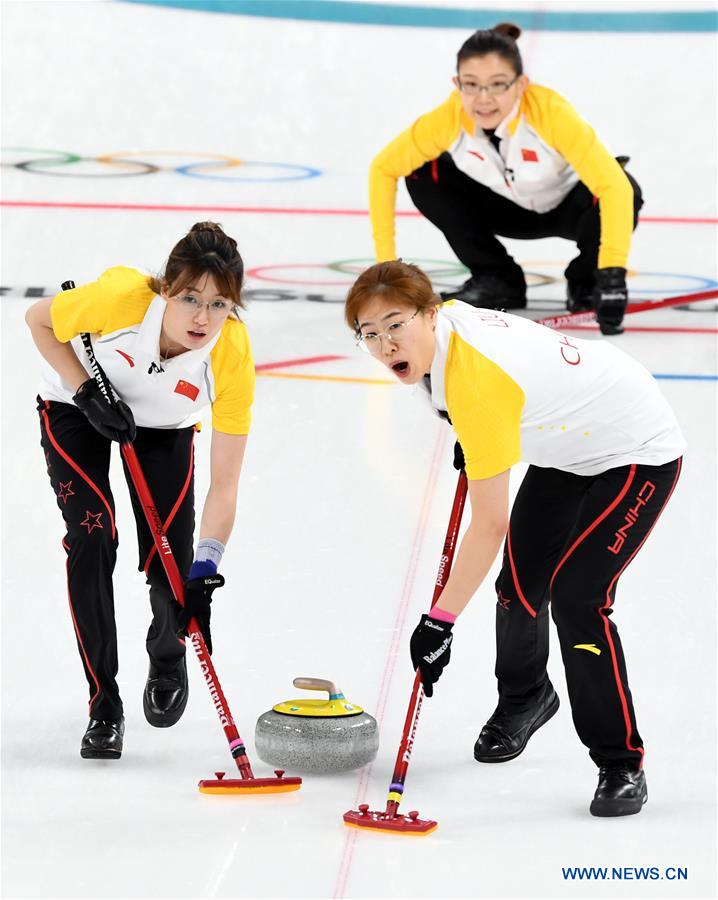 (SP)OLY-SOUTH KOREA-PYEONGCHANG-CURLING-WOMEN-ROUND ROBIN-CHN VS JPN