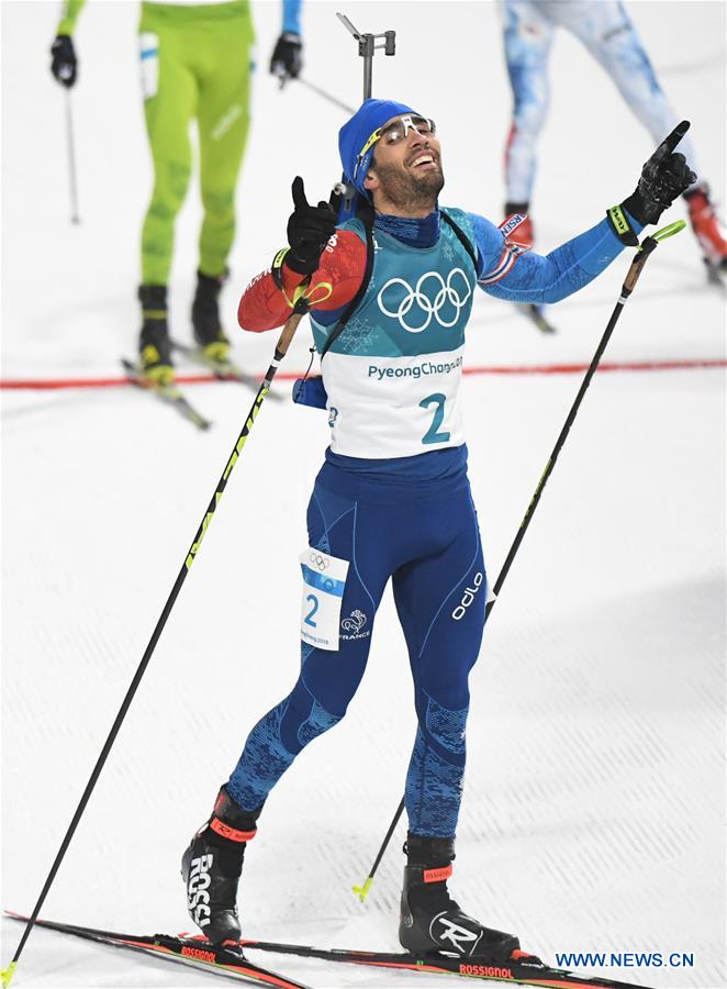 (SP)OLY-SOUTH KOREA-PYEONGCHANG-BIATHLON-MEN'S 15KM MASS START