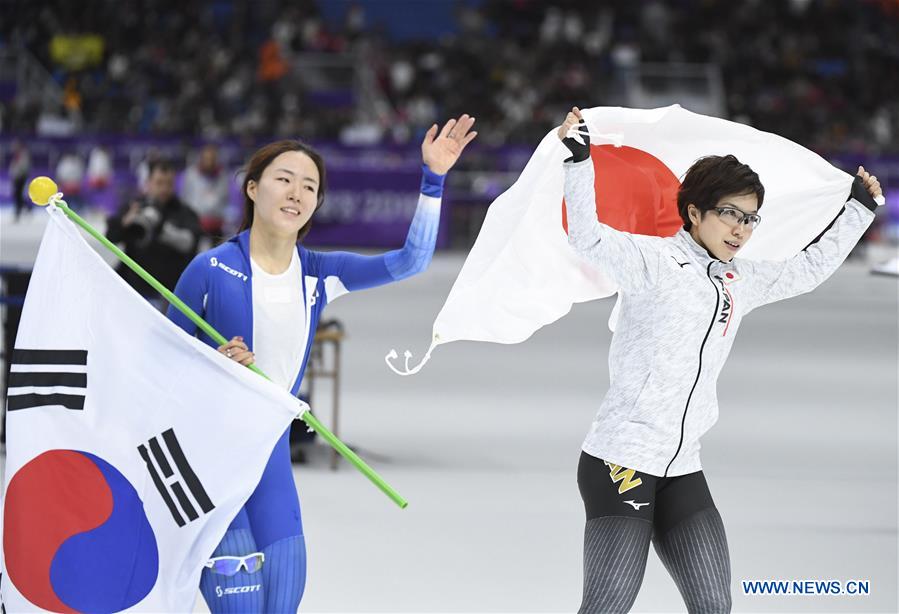 (SP)OLY-SOUTH KOREA-PYEONGCHANG-SPEED SKATING-LADIES' 500M