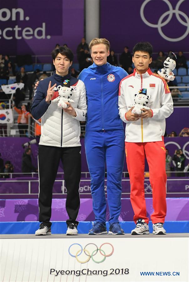 (SP)OLY-SOUTH KOREA-PYEONGCHANG-SPEED SKATING-MEN'S 500M