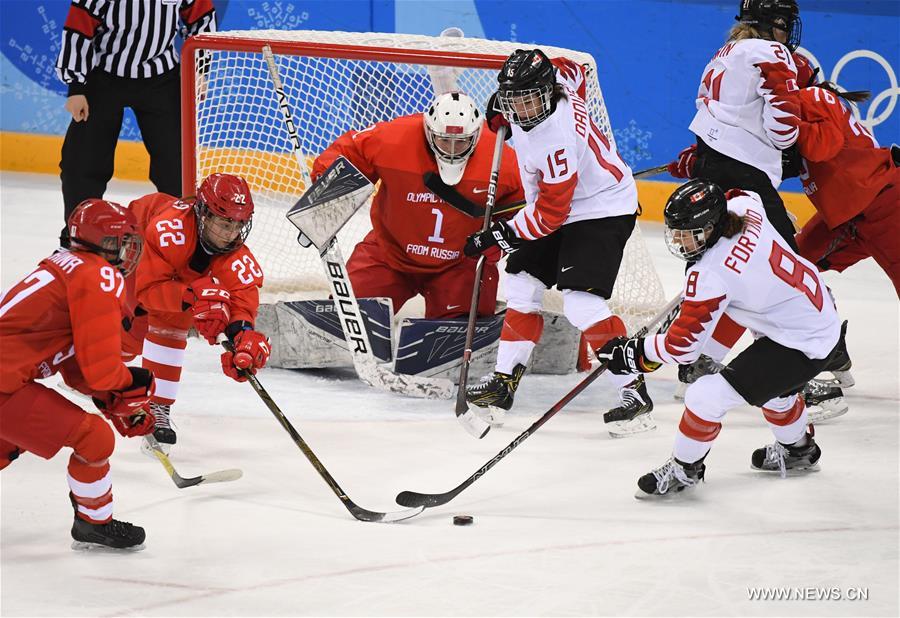 (SP)OLY-SOUTH KOREA-PYEONGCHANG-ICE HOCKEY-WOMEN-SEMIFINAL