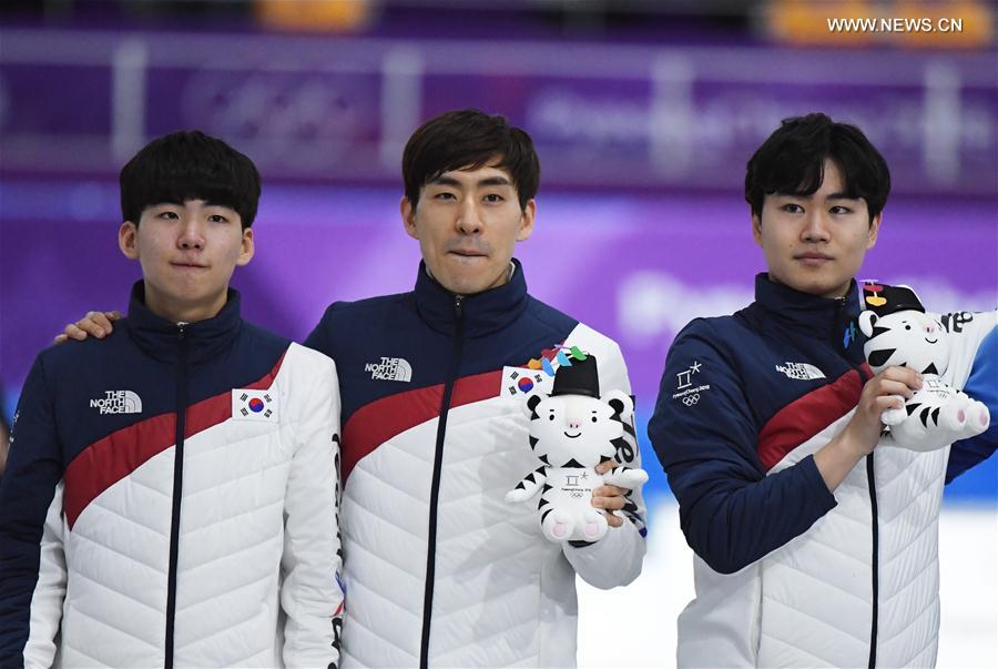 (SP)OLY-SOUTH KOREA-PYEONGCHANG-SPEED SKATING-MEN'S TEAM PURSUIT