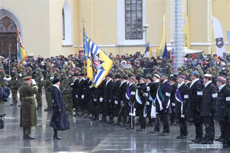 ESTONIA-TALLINN-INDEPENDENCE-CENTENNIAL DAY-CELEBRATIONS