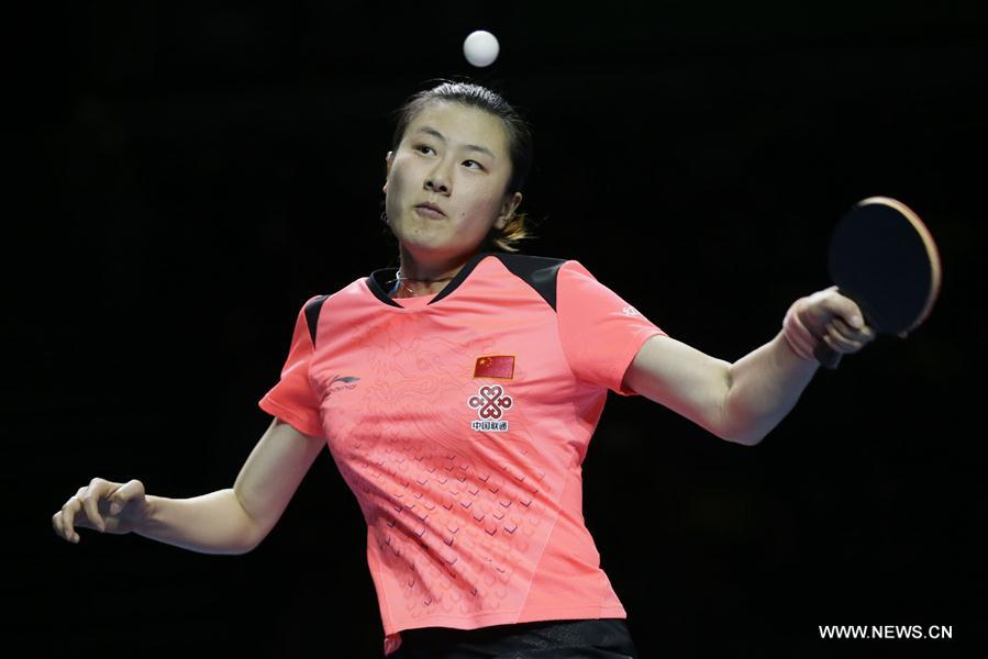 (SP)BRITAIN-LONDON-TABLE TENNIS-ITTF TEAM WORLD CUP-DAY 3