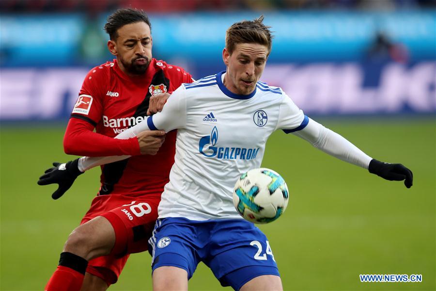 (SP)GERMANY-LEVERKUSEN-SOCCER-BUNDESLIGA-B04 VS S04