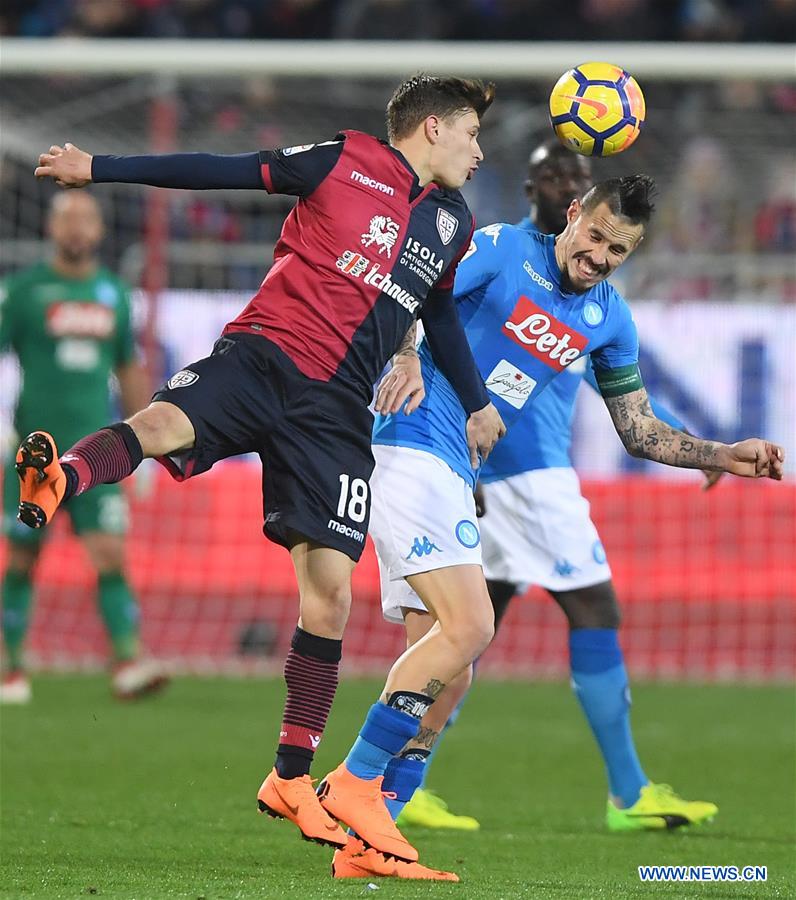 (SP)ITALY-CAGLIARI-SERIE A-NAPOLI-CAGLIARI