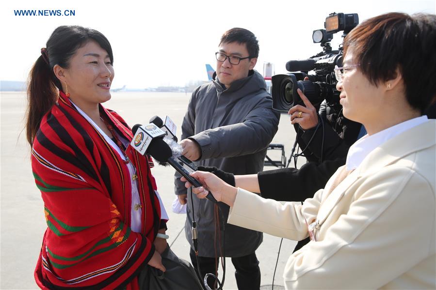 (TWO SESSIONS)CHINA-BEIJING-NPC DEPUTIES-ARRIVAL (CN)