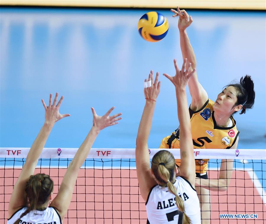 (SP)TURKEY-ISTANBUL-VOLLEYBALL-TURKISH WOMEN LEAGUE-PLAYOFFS-QUARTER FINAL-BESIKTAS VS VAKIFBANK