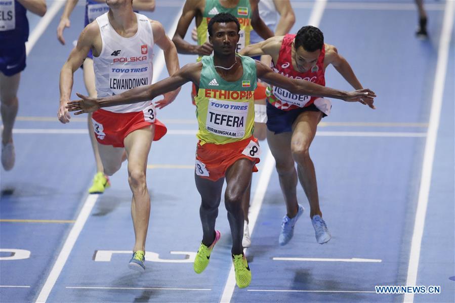 (SP)BRITAIN-BIRMINGHAM-ATHLETICS-IAAF WORLD INDOOR CHAMPIONSHIPS-DAY 4