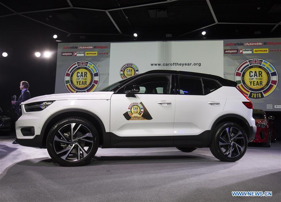 SWITZERLAND-GENEVA-MOTOR SHOW-CAR OF THE YEAR-VOLVO XC40