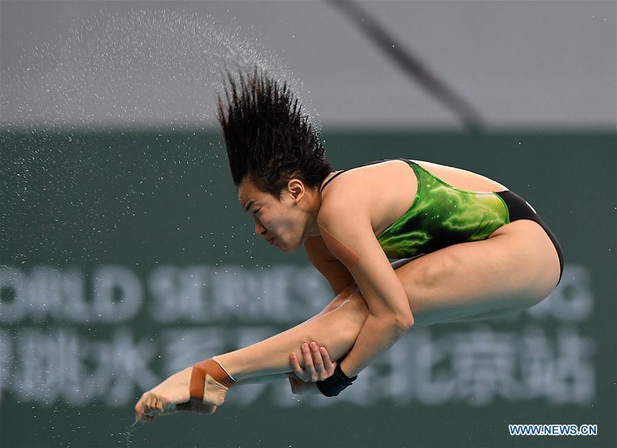 (SP)CHINA-BEIJING-DIVING-FINA DIVING WORLD SERIES (CN)