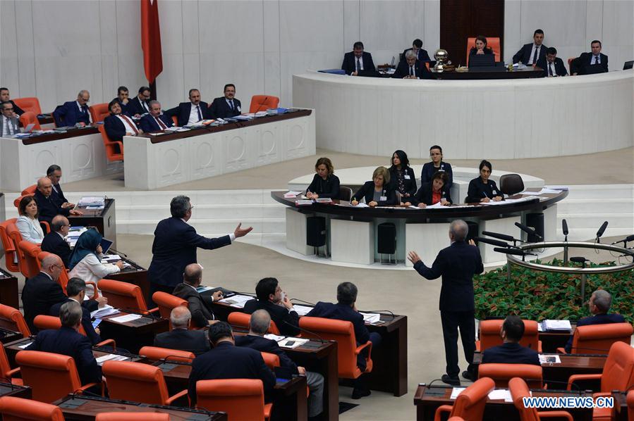 TURKEY-ANKARA-PARLIAMENT-ELECTORAL LAW-RATIFICATION