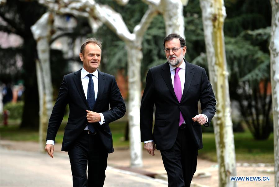 SPAIN-MADRID-PM-EU-MEETING