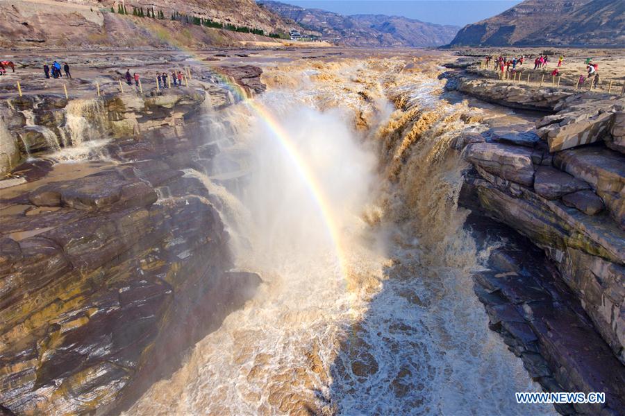 CHINA-SHANXI-HUKOU WATERFALL-FLOOD (CN)