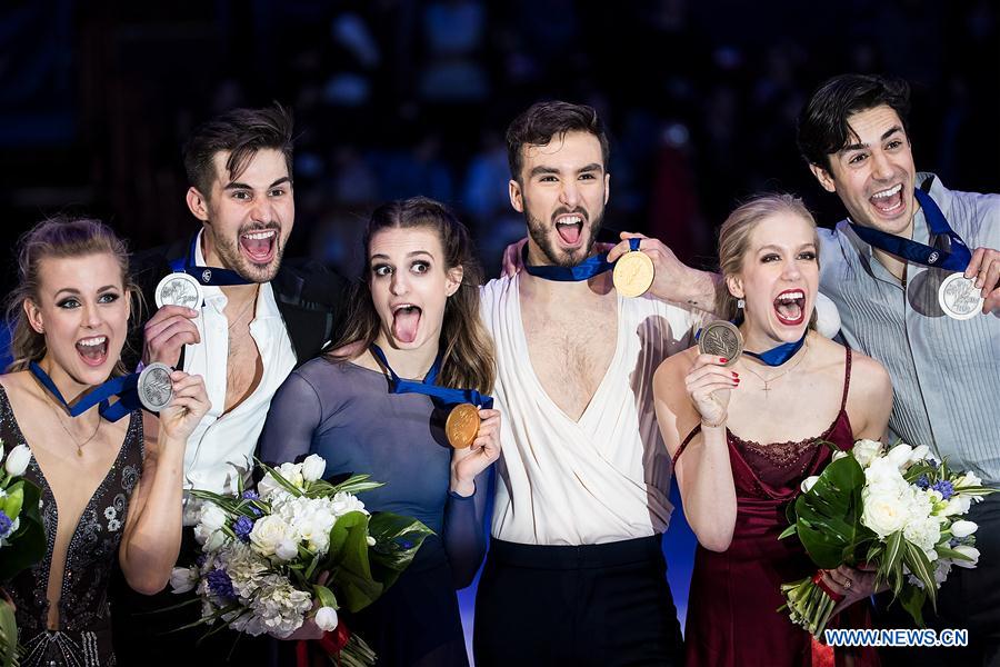 (SP)ITALY-MILAN-FIGURE SKATING-ISU WORLD CHAMPIONSHIPS