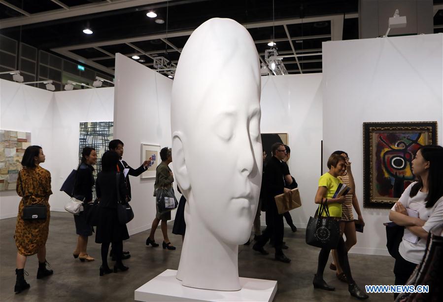 CHINA-HONG KONG-ART BASEL-EXHIBITION (CN)