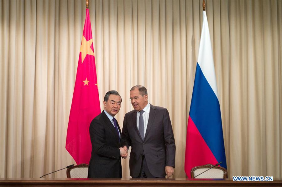 RUSSIA-MOSCOW-CHINA-POLITICS-WANG YI