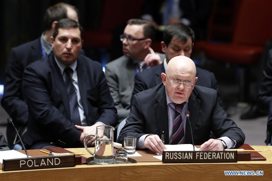 UN-SECURITY COUNCIL-SYRIA-CHEMICAL WEAPONS-U.S.-DRAFTED RESOLUTION-FAILING