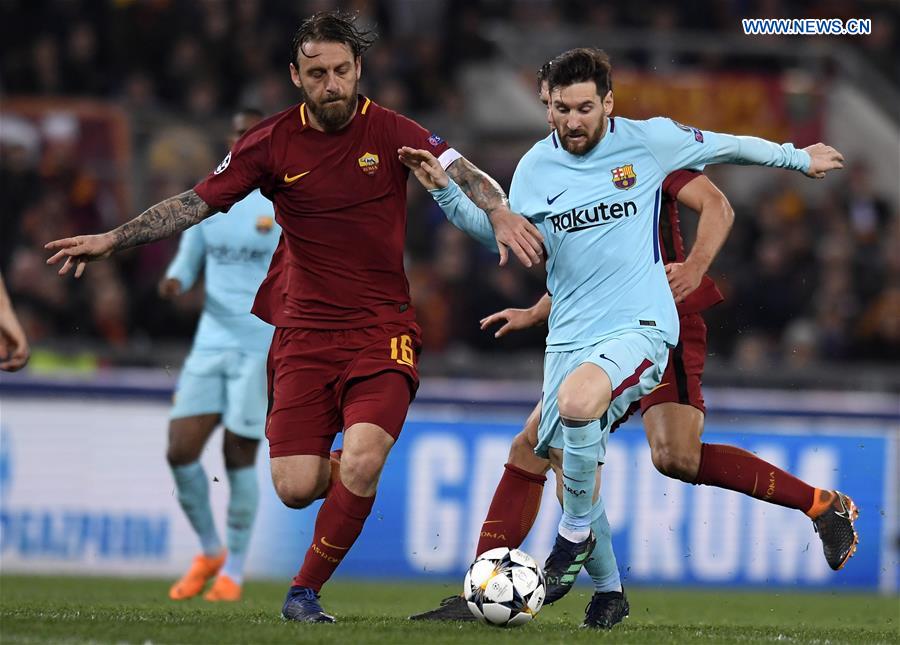 (SP)ITALY-ROME-UEFA-CHAMPIONS LEAGUE-ROMA VS BARCELONA