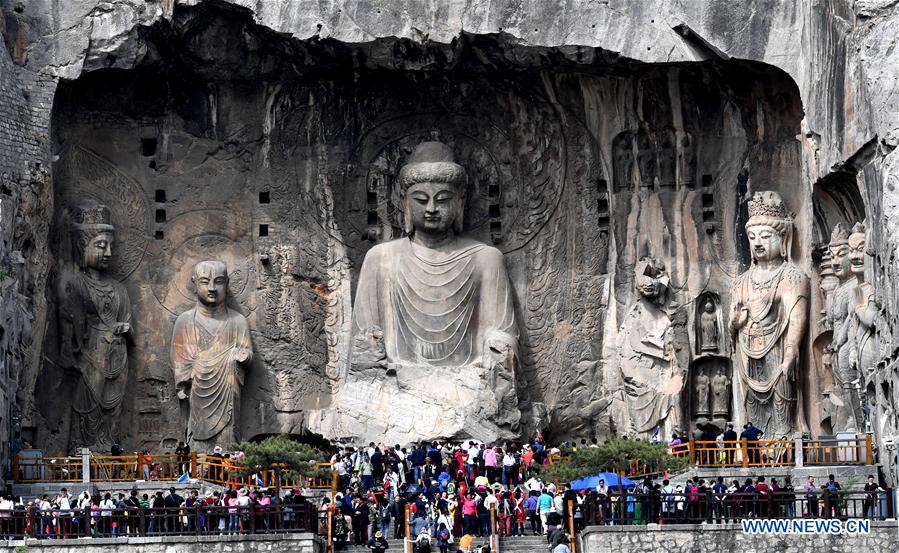 CHINA-HENAN-LONGMEN GROTTOES-TOURISM (CN)