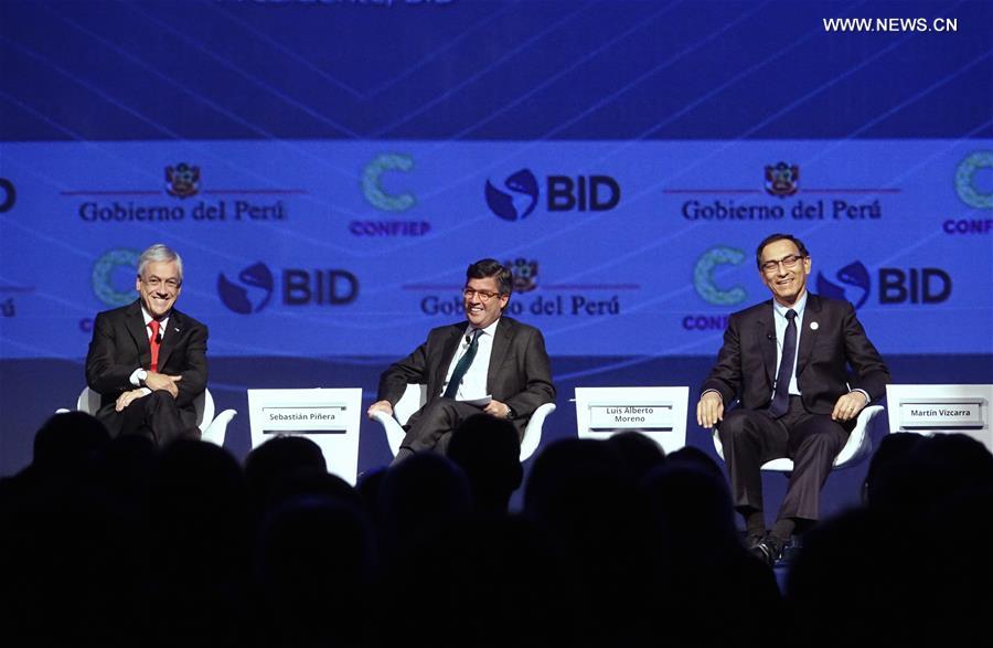 PERU-LIMA-AMERICAS-BUSINESS SUMMIT