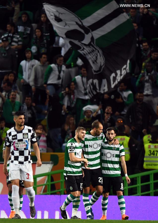 (SP)PORTUGAL-LISBON-SOCCER-PORTUGUESE LEAGUE-SPORTING VS BOAVISTA