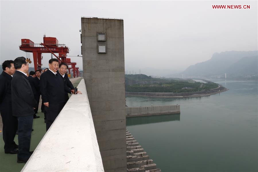 CHINA-HUBEI-XI JINPING-INSPECTION (CN)